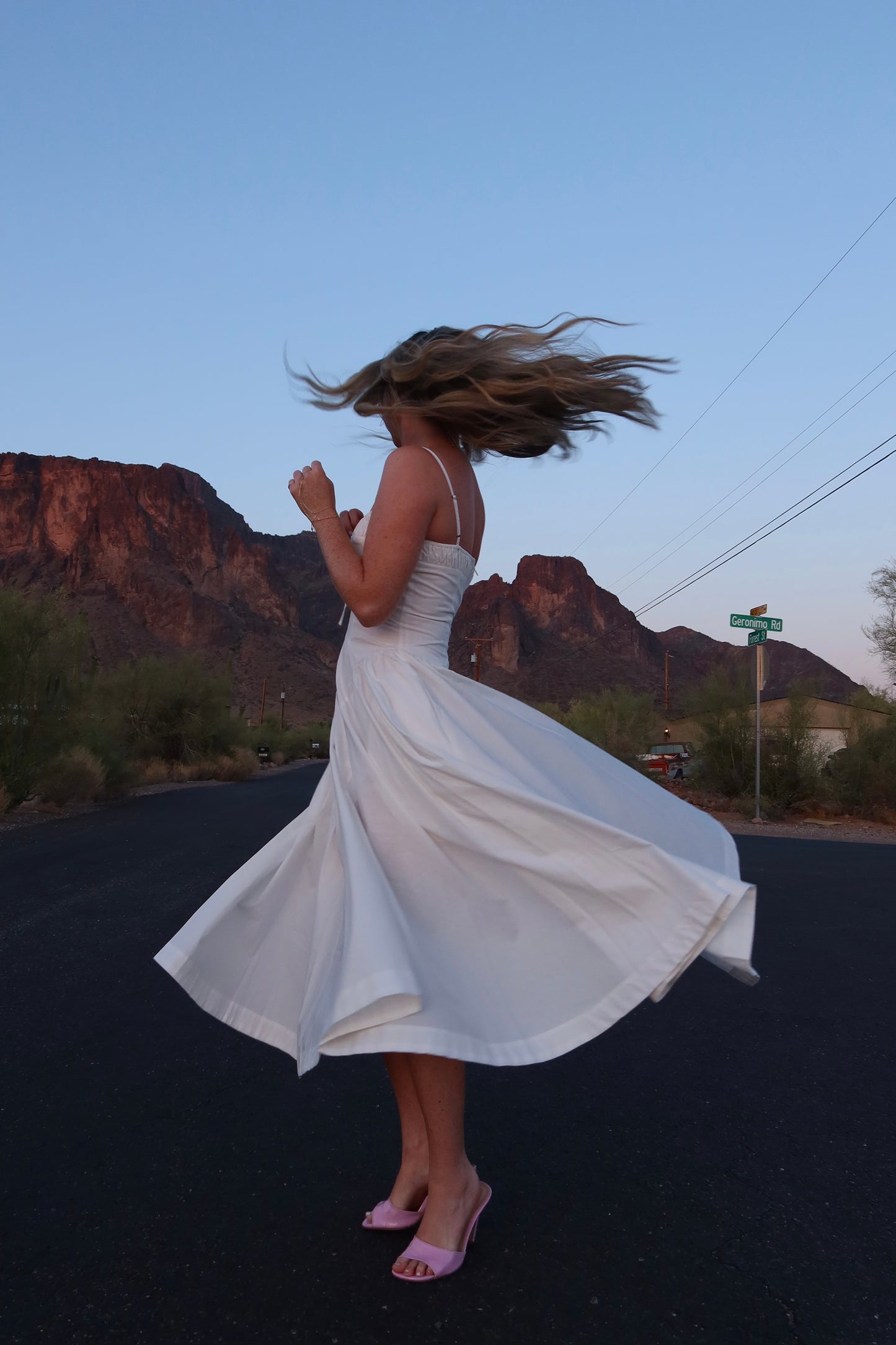 Milkmaid Maxi Dress | Pure White