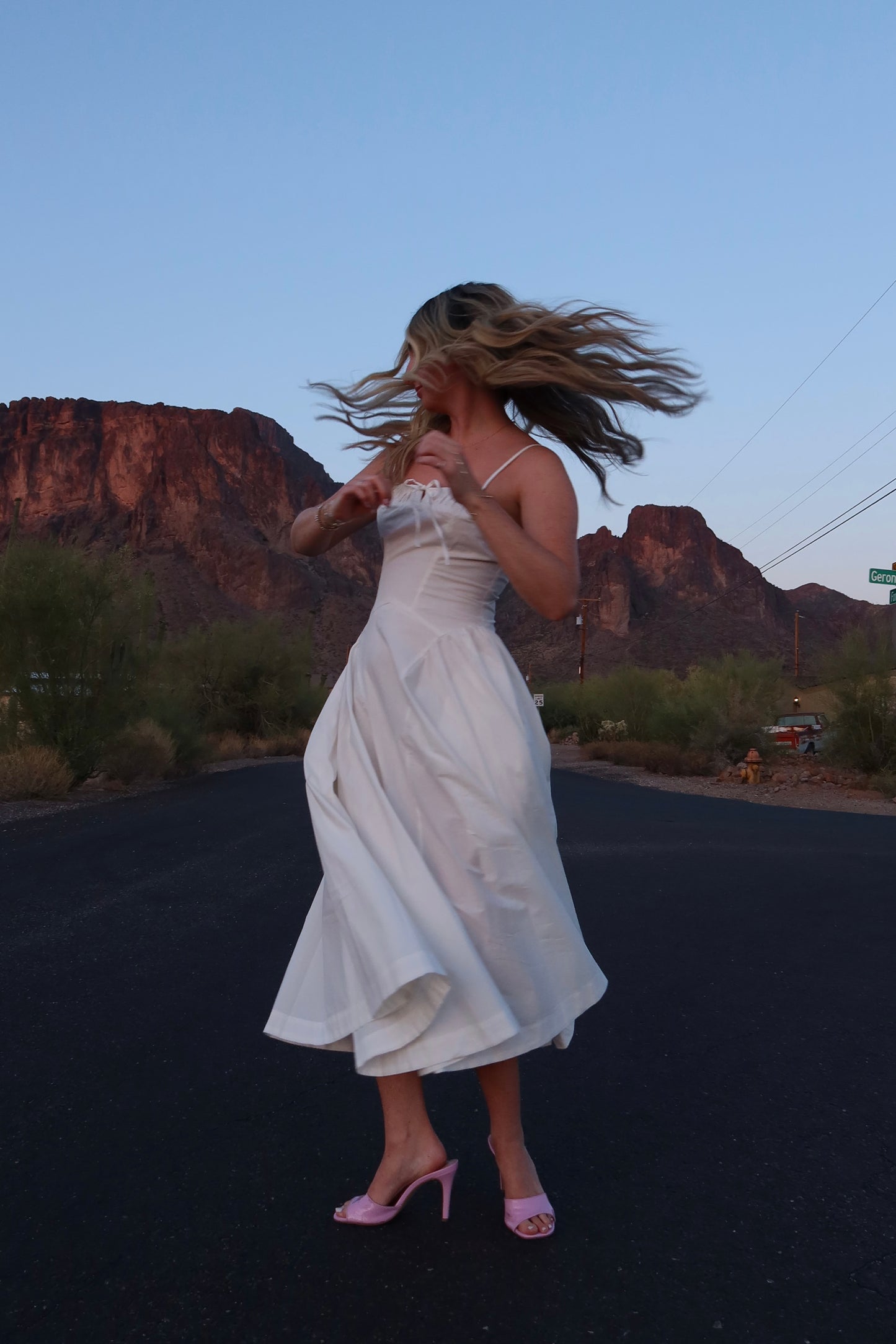 Milkmaid Maxi Dress | Pure White