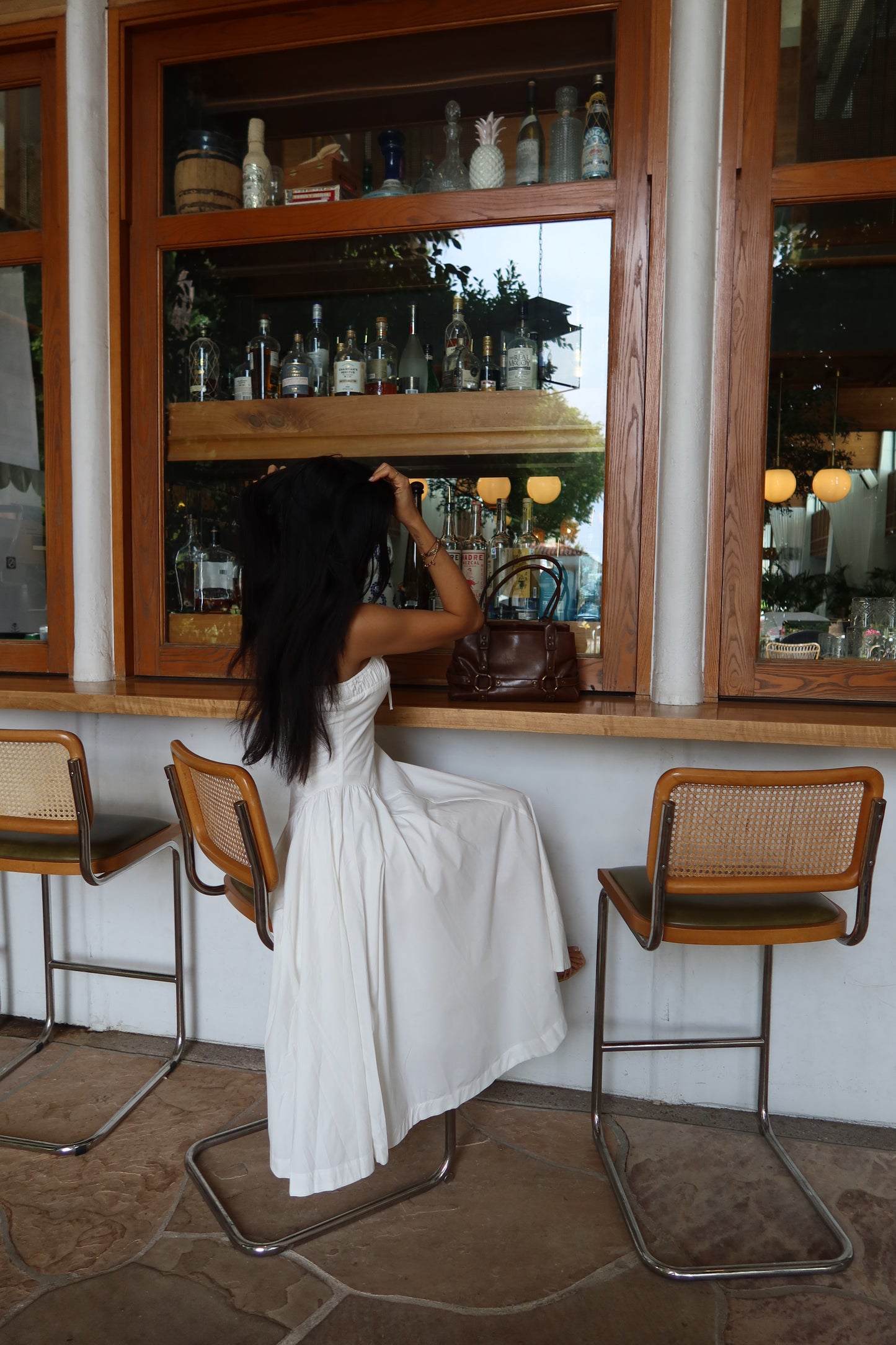 Milkmaid Maxi Dress | Pure White