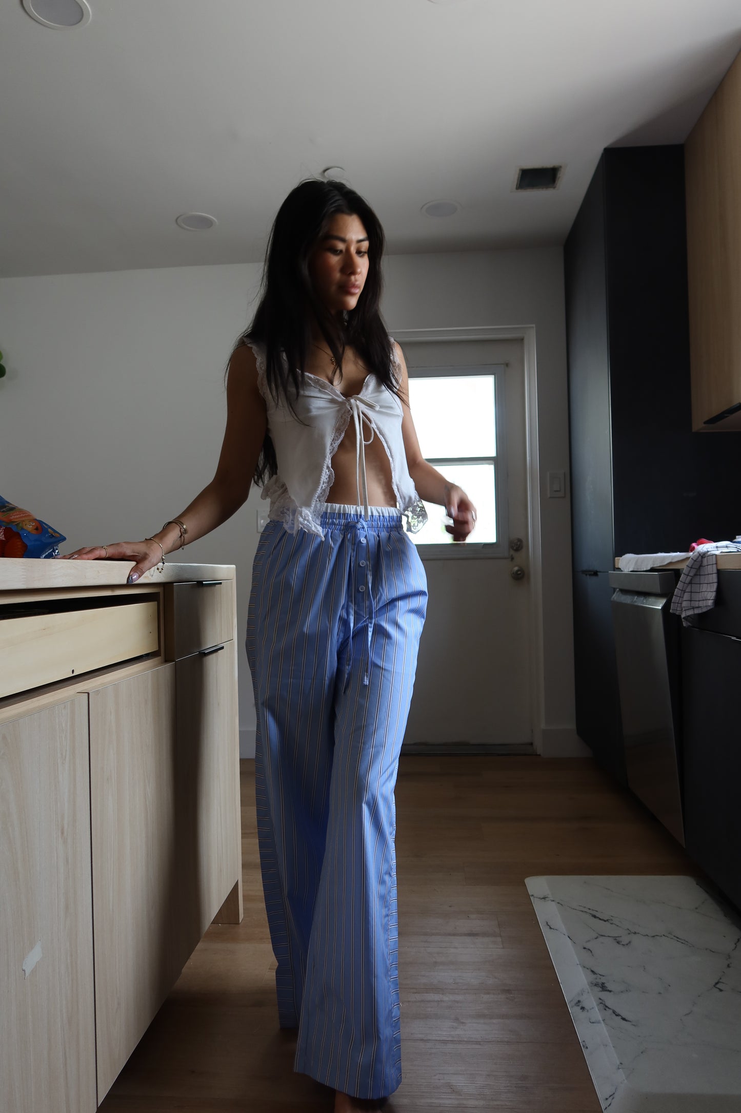 Boxer Pant | Baby Blue